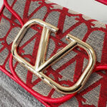 Valentino Small Loco Toile Iconographe Shoulder Bag